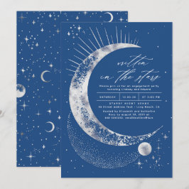 Skriven i Förlovningsfesten Stars Celestial Inbjudningar