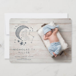 Skriven i stjärnornas stjärnbilds födelse tillkänn inbjudningar