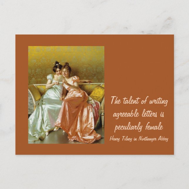 Skriver Brev Vykort (Framsida)