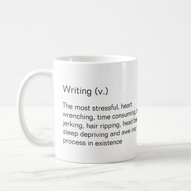 Skriver Kaffemugg (Vänster)