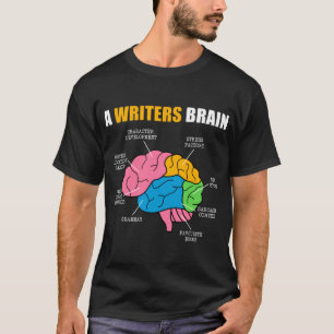 Skriver publicerad författare Bok A Writer A Writ T Shirt