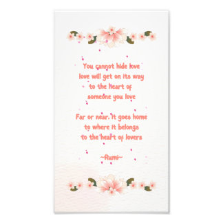 Skriver ut med Dikt Fototryck