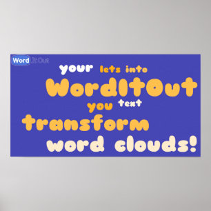 Skriver ut poster