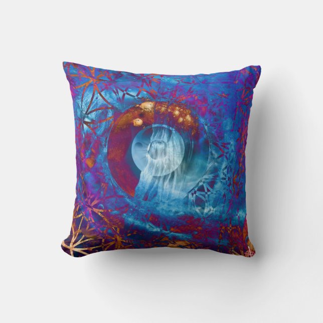 Skrivev ut båda sidor kudder kudde (Framsida)