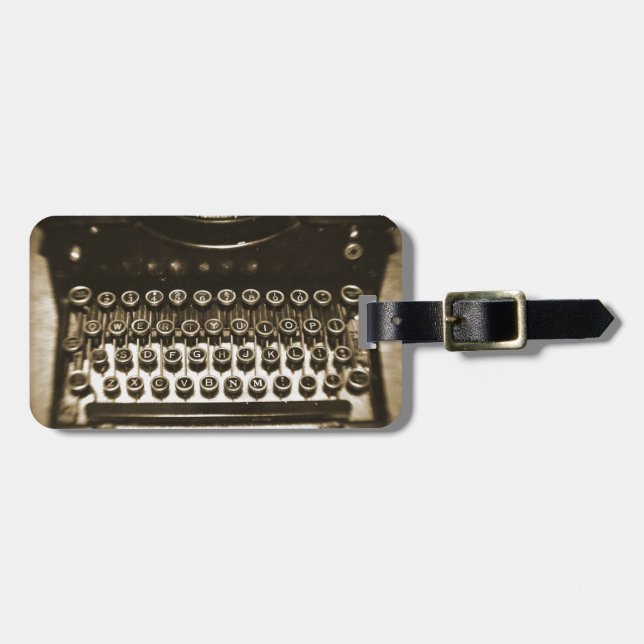 Skrivmaskin Bagagebricka (Horisontell Framsida)