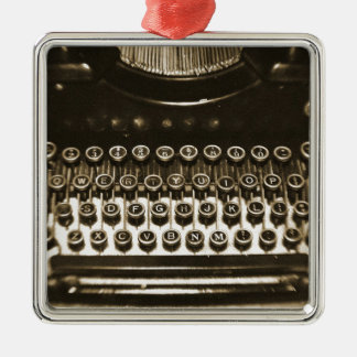 Skrivmaskin Julgransprydnad Metall