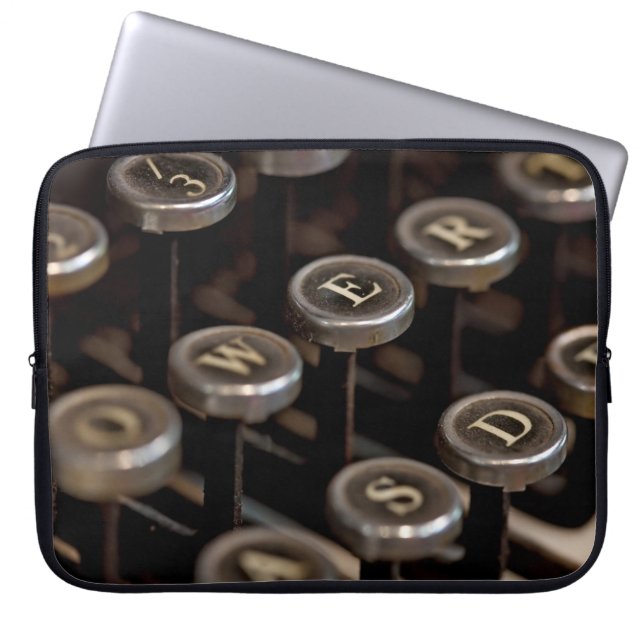 Skrivmaskin Laptop Sleeve (Framsidan)