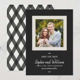 Skrivmaskin- och skriptfoto Spara datum Datumet