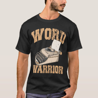 Skrivmaskin Ordkrigare Expert Författare Författan T Shirt