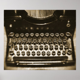 Skrivmaskin Poster