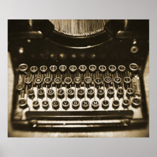 Skrivmaskin Poster
