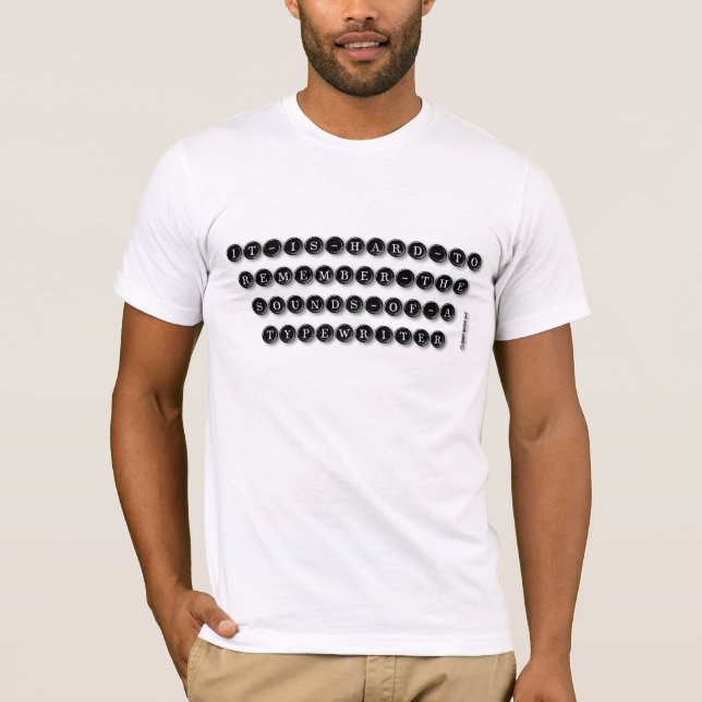 Skrivmaskin Tee (Framsida)