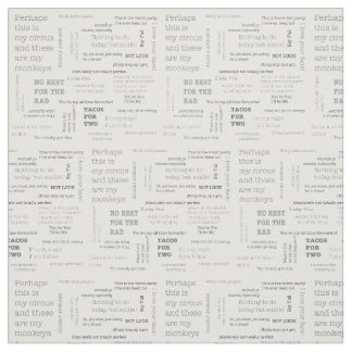 Skrivmaskin Texting Tyg