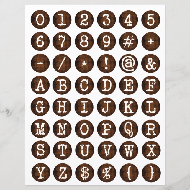 Skrivmaskinens gamla kollage av brev (Framsida)