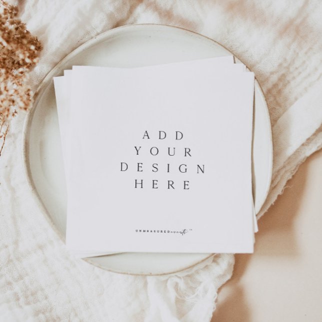 Skrivning av servetter med anpassad design (Skapare uppladdad)