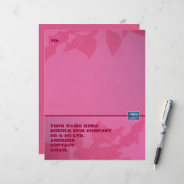 Skrivpapper (Bubble Gum) RFPMDesigns ©️2024