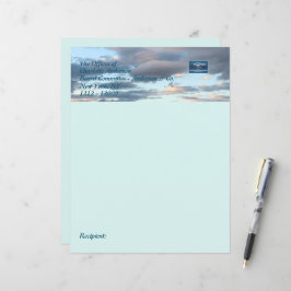 Skrivpapper (Himmelblå) RFPMDesigns ©️2024
