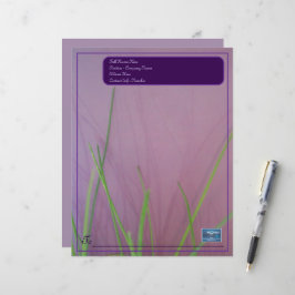 Skrivpapper (Lavendel) RFPMDesigns 2024