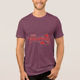Skrivstil för Alla Hjärtans Dag T Shirt