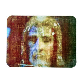 Skrod av Turin Ansikte Jesus Kristus färgad Magnet