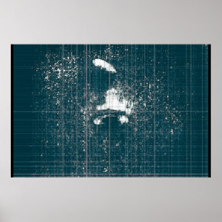 Skrökt design poster