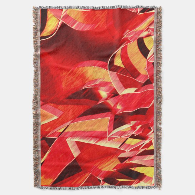 Skrökt rött rosett band som simulerar rörelse filt (Framsidan Vertikal)