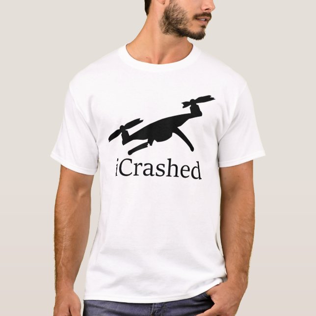 Skrostat tornljus T-skiva Tee Shirt (Framsida)