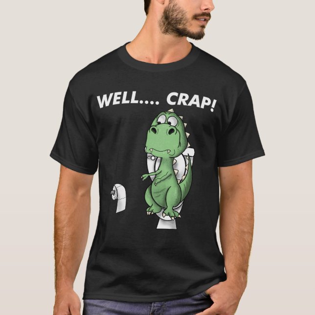 Skrot av dinosaur trex t shirt (Framsida)