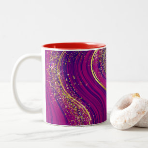 Skrot av mousserande Glitter Mugg