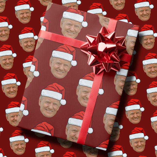 Skrot av Trump Ansikte Presentpapper (Skapare uppladdad)