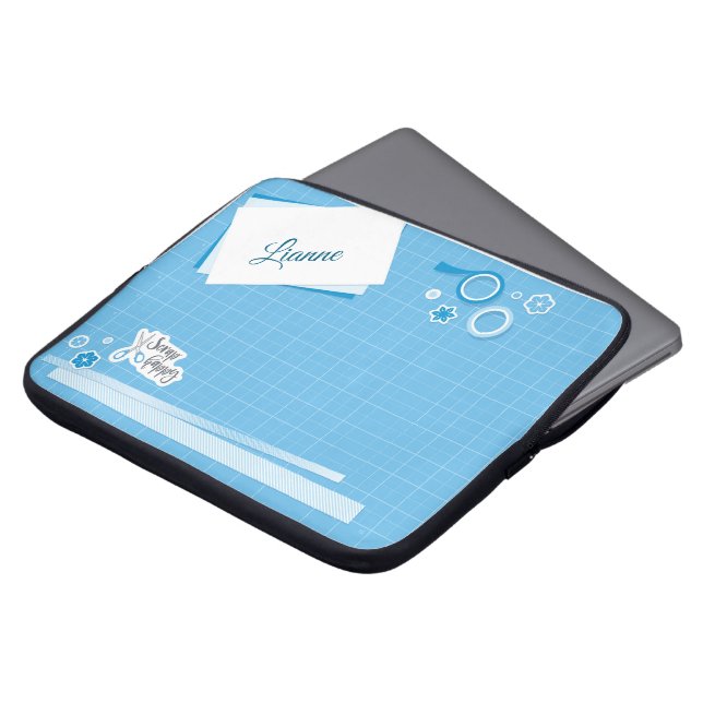 Skrot Lycklig Neoprene iPad Bag Laptop Fodral (Framsida topp)