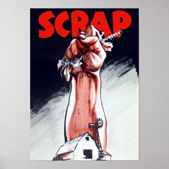 Skrot - WWII Poster (Framsidan)