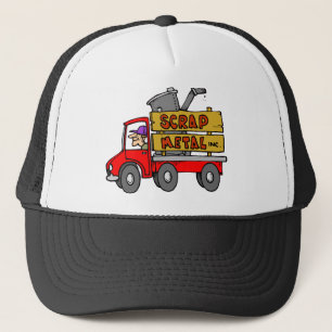 Skrota metallsamlaren truckerkeps