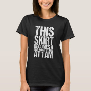 Skroten blir ett enda nattvaro vid 1:00 t shirt