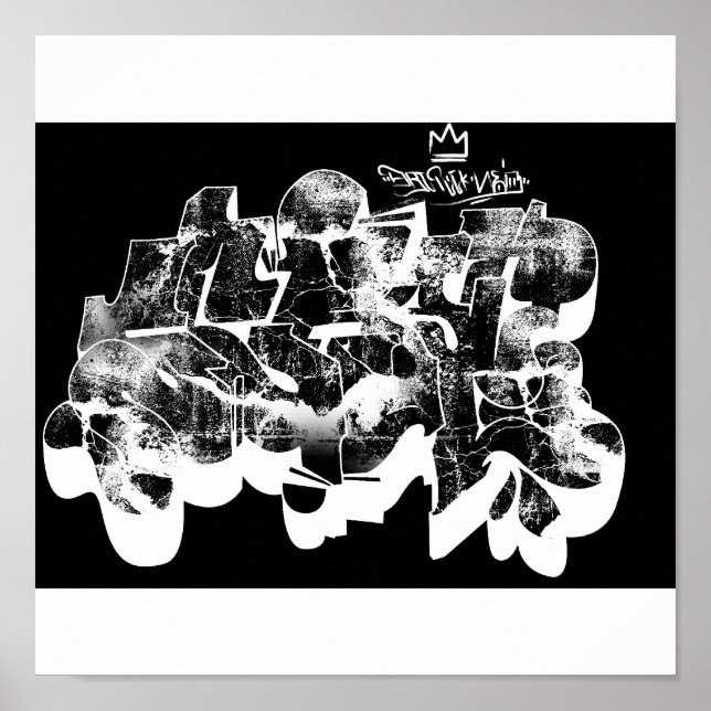 Skrotgraffiti Poster (Framsidan)