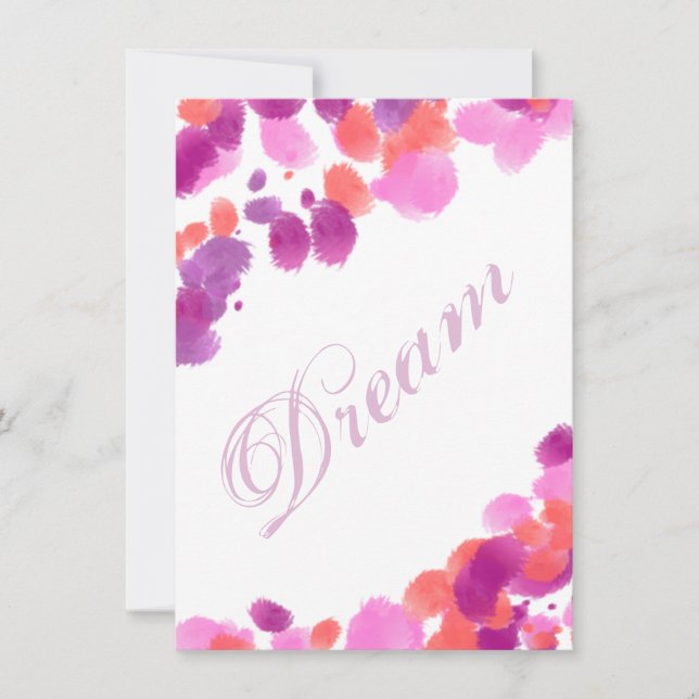 Skrotkort för Bok-sidor i Dream Imagine (Framsida)