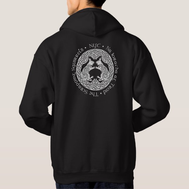 Skrotning av ekorrar - Hoodie (Baksida)