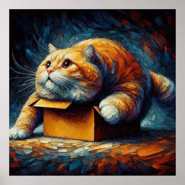 Skrovhet: Katten i lådan Poster (Framsidan)