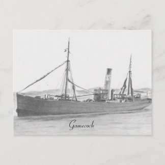 Skrovtrålare - vykort för gamecck