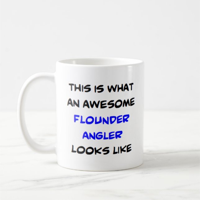skrubbskädda, fantastisk kaffemugg (Vänster)