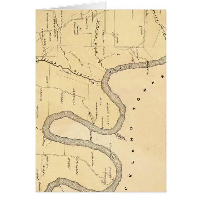 Skrubbskädda Hälsningskort (Framsidan)