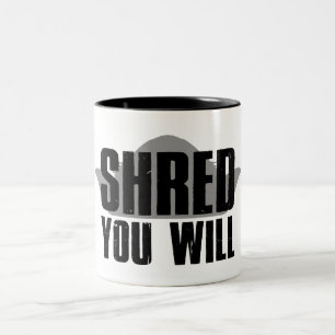 Skrutad att du kommer Två-Tonad mugg