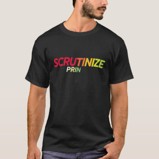 Skrutinisera prin t shirt