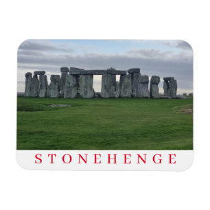 Skrutmagnet för stonehenge-vy magnet