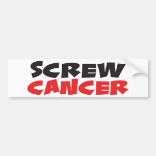 Skruva cancer bildekal