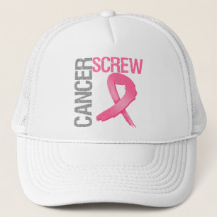 Skruva cancer - bröstcancer truckerkeps