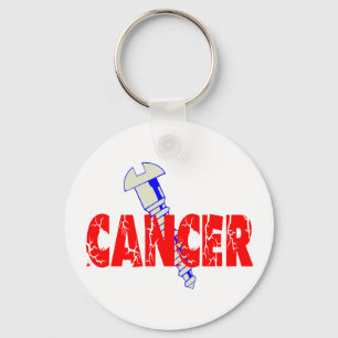 Skruva cancer nyckelring