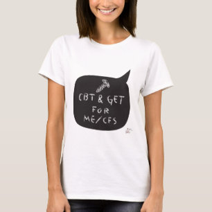 Skruva CBT och GET för ME/CFS - krita T Shirt
