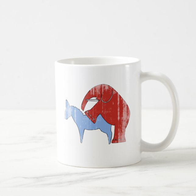 SKRUVA DEMOKRATER Faded.png Kaffemugg (Höger)