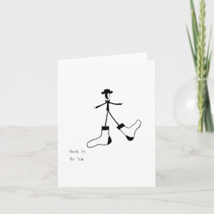 Skruva det till Em Card Kort